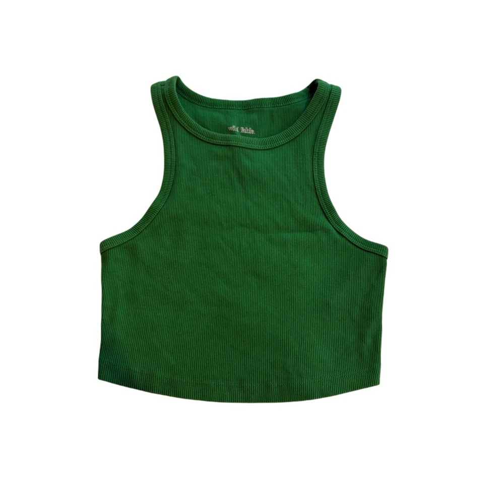Stylish Green Women's Crop Top